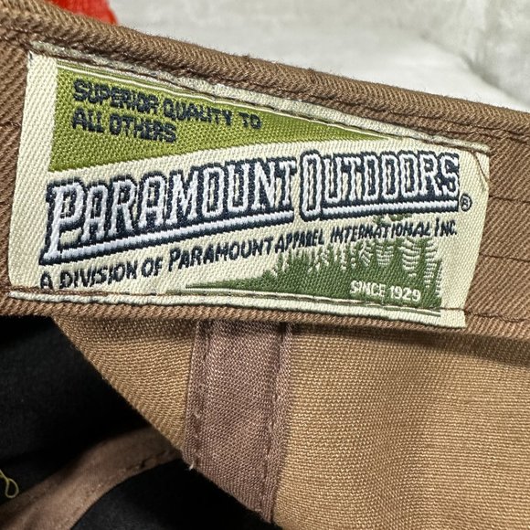 Primos Womens Ball Cap Paramount Outdoors Brown/Pink Embroidered Adjustable Hat - Picture 8 of 9